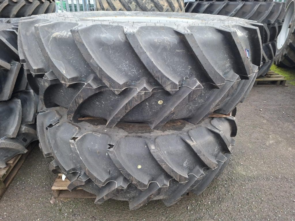 Mitas 520/85R38 wheels and rims